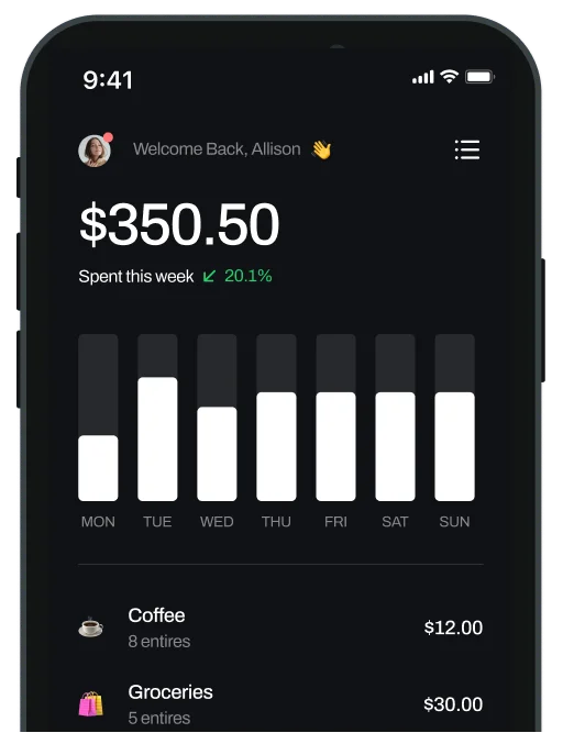 mobile app expenses image